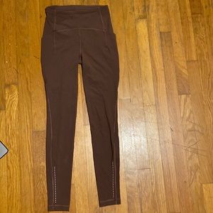brown lululemon leggings